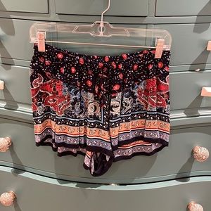 patterned shorts